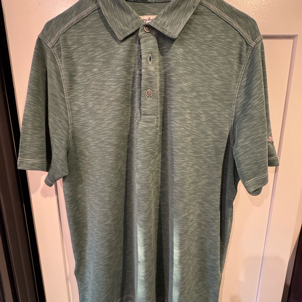Tommy Bahama Sage Green Polo Shirt